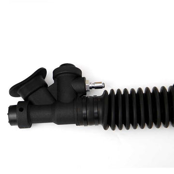 Scuba Diving Airway with Round Corrugated Hose for BCD with Inflator Elbow